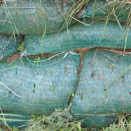 植生袋施工現場